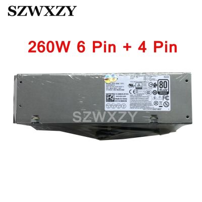 Baru untuk Dell OPX 3060 5060 7060 260W Power Supply 6 PIN 4 PIN L260EBM-00 H7X3F 0H7X3F 52CKC 3YNRJ 8X63N