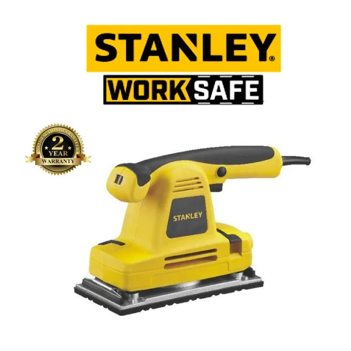 STANLEY SSS310 310W 12 SHEET SANDER ( 2 YEAR WARRANTY) Lazada