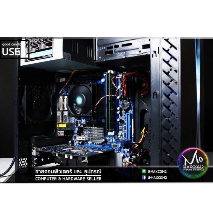 sbcom2-คอมประกอบ-cpu-amd-x4-860k-4-core-4-thread-vga-เลือกได้-ram-16gb-ssd-240gb-case-neolution-rgbused-เล่นเกมได้ทุกเกมส์-สินค้าด้านในมีมาตราฐาน-มีประกันให้ทุกชิ้น