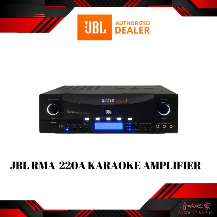 Hates cement temperament JBL RMA 220A Karaoke Amplifier ( Premium) Original Genuine Warranty | Lazada