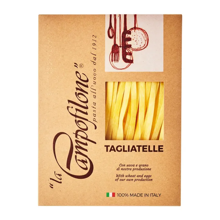 La Campofilone Tagliatelle Traditional Italian Egg Pasta - By Culina |  Lazada Singapore