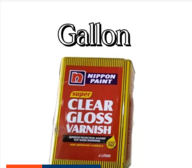 Clear Gloss Varnish / Gallon / Nippon / Lazada PH