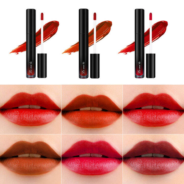 LAMEILA Liquid lip tint Long Lasting Lipstick Matte Lip Gloss 6