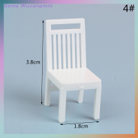 Senia 1:20 dollhouse Miniature Furniture เก้าอี้โซฟาสตูลรุ่นตุ๊กตา House Decor Toy