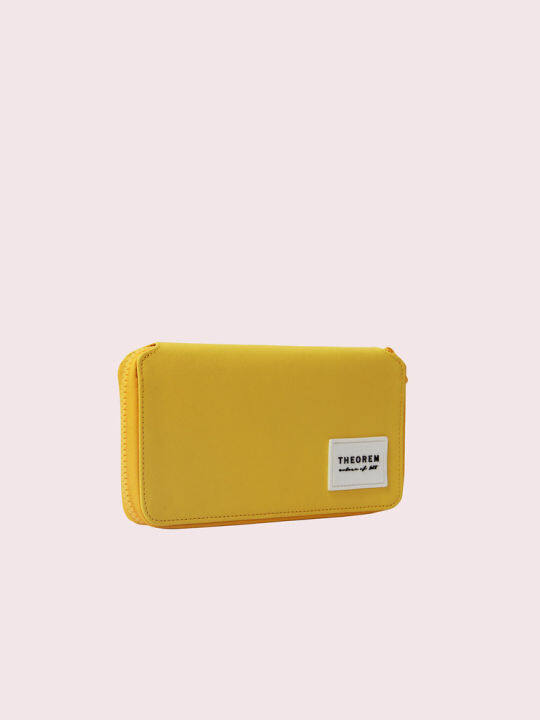 long-wallet-cob-กระเป๋าสตางค์-collection-thai-tone-แบบยาว-เหลืองล้วน