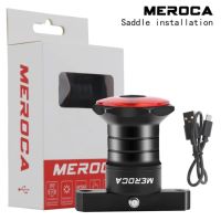 MEROCA จักรยานสมาร์ท Sensing เบรคไฟท้าย MTB ไฟท้ายจักรยานแสงไฟชาร์จได้ Atuo อัตโนมัติตัวนำขี่จักรยานไฟท้ายไฟและสะท้อนแสง