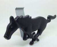 【Big-Sales】 ชิ้นป้ายรถสุดสวยกระจังหน้าโลโก้เครื่องหมายรถ Mustang Running Horse โลหะ3D สูง