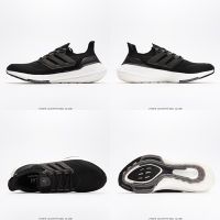 รองเท้าอดิดาส Ultra Boost 21 Black White (SIZE : 40-45 (EU)) เบา ลดแรงกระแทก รองเท้าวิ่งผู้ชาย รองเท้าออกกําลังกาย รองเท้ากีฬาลำลอง ( จัดส่งพร้อมกล่องครบ )