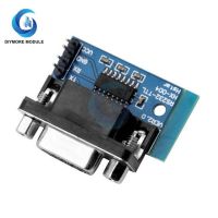 MAX3232 RS232 to TTL Serial Port Converter Module DB9 Connector Adapter 3.3V 5.5V For Arduino Radio Modification Set top Box