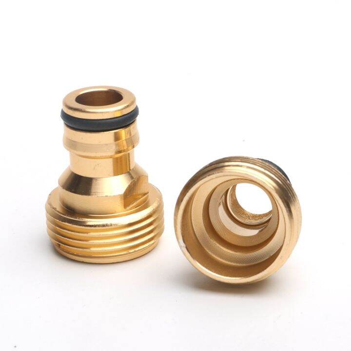 2pcs-aluminum-male-3-4-quot-thread-quick-connector-garden-water-gun-joints-faucet-tap-adapter-water-pipe-hose-fittings