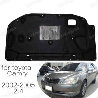 Hardingsun ฝากระโปรงฉนวนกันความร้อนสำหรับ Toyota Camry 2.4 2002 2003 2004 2005 VX30ฝากระโปรงหน้าผ้าฝ้ายฉนวนเสียงความร้อนรถยนต์แผ่นตัวเก็บเสียงรบกวนเคสไอแพด