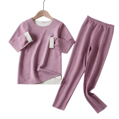 （Good baby store） New Children  39;s Clothing Sets Casual Warm Kids Underwear Casual Toddler Child Pajamas Boys Girls Sleep Clothes Sets 2Pcs