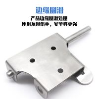 Stainless Steel Bolt Cross Word With Lock Buckle Door Buckle Door Bolt Anti-Theft Door Solid Left And Right Bolt Door Hardware Locks