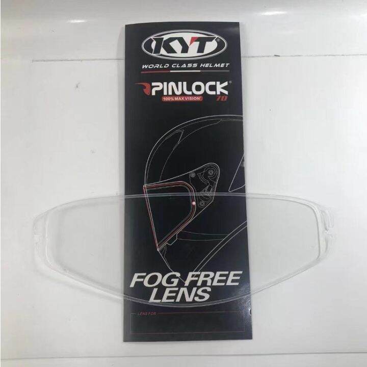KYT NFR/NXR/GP PINLOCK Antifog Sticker PIN LOCK For KYT NFR Helmet