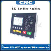 1ปี Warry CNC ระบบ E22 Estun ควบคุม CNC เครื่องดัดเครื่องตัดชุดควบคุมมอเตอร์เซอร์โวจอติดรถยนต์ดิจิตอล