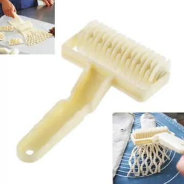 New Dough Bread Cookies Pie Cake Lattice Pastry Cutter Roller Kitchen Tool  Craft