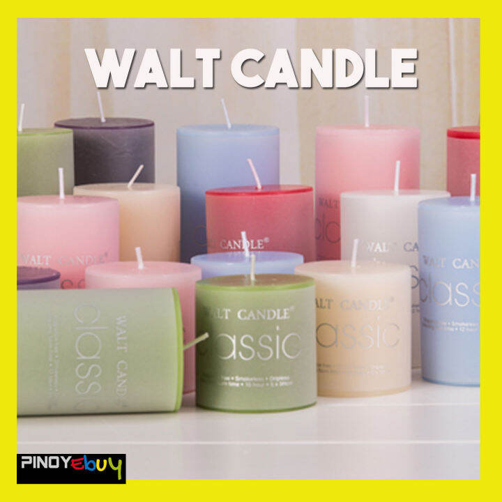 PINOYEBUY Walt Classic Candle 5cmx5cm only Small Scented Candles for