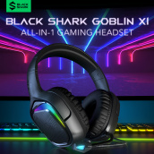Tai Nghe Chơi Game Black Shark Goblin X1 Cho PC, PS4, PS5, Xbox, Switch, Tai Nghe Chơi Game Tất Cả Trong 1 Với Mic Uốn Cong Siêu Rõ, Trình Điều Khiển Động 50Mm, đệm Tai Cách Ly Tiếng Ồn, Điều Khiển Nội Tuyến