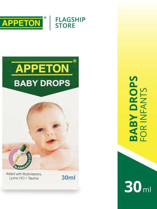 APPETON multivitamin baby infant drop 30ml | Lazada