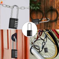 【NATA】 Combination Lock 4 Digit Padlock For Locker Gym Bag Travel Suitcase Shed Doors