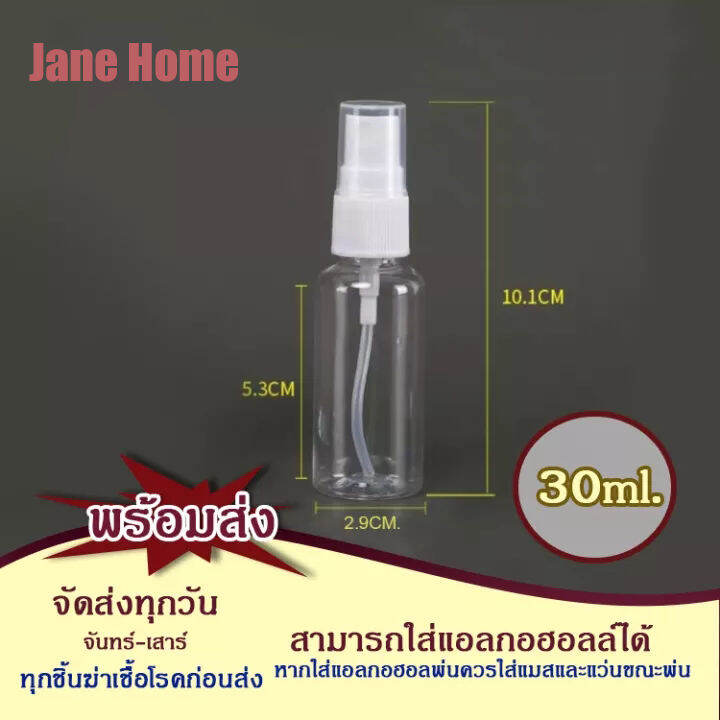 ขวดสเปรย์พลาสติกใส-แบบพกพา-ขนาด-50ml-30ml-100ml-ขวดสเปรย์เปล่า-ขวดสเปรย์ใส-ขวดสเปรย์พลาสติก-ขวดสเปรย์-ขวดสเปรย์พลาสติก-plastic-round-spray-bottle