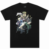 JoJo_s Bizarre Adventure - เสื้อยืด Joseph Rudol Caeser เสื้อผ้าคู่รักชายหญิง