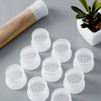 ✑▽ 16pcs Silicone Chair Leg Cap Round Cover Furniture Table Leg Protector Noise Reduction Non-slip Protect Floor Chair Foot Pad