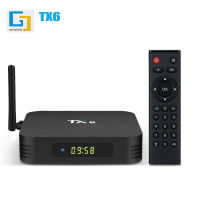 TX6กล่องทีวีกล่องทีวีอัจฉริยะ Quanzhi H616เครื่องเล่นบลูทูธ WiFi 4G/64G