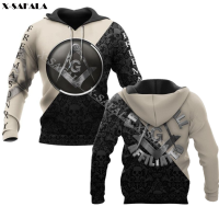 3D HOODIE-  XZX180305   Freemason Masonic Lodge Freemasonry All Over Print Hoodie 09