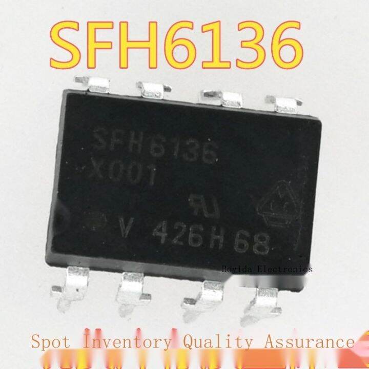 10pcs-ใหม่นำเข้า-sfh6136-dip-8-in-line-optocoupler-การประกันคุณภาพ