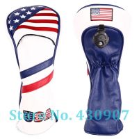 ﺴ♠ 1 ชิ้น USA Stars and Stripes Golf Club Fairway Wood Head Cover USA Fairway FW Cover with No tag