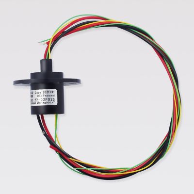 ‘；【-； Slip- Ring Packaging Machinery Slip Ring 2Wire 10A + 2 Wire Signal Brush Conductive Ring Conductive Slip Ring