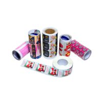 custom sticker printing christmas aesthetic cute travel food seal vinyl name logo paper clear PVC transparent label sticker roll Stickers Labels