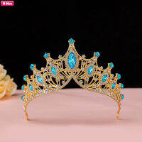 M-Kiss เกิลส์คริสตัลเจ้าหญิง Tiara Dress-Up ที่คาดผมมงกุฎ Rhinestone Hairone Hairpiece สำหรับเด็กเล็กคอสเพลย์ของขวัญคริสต์มาส