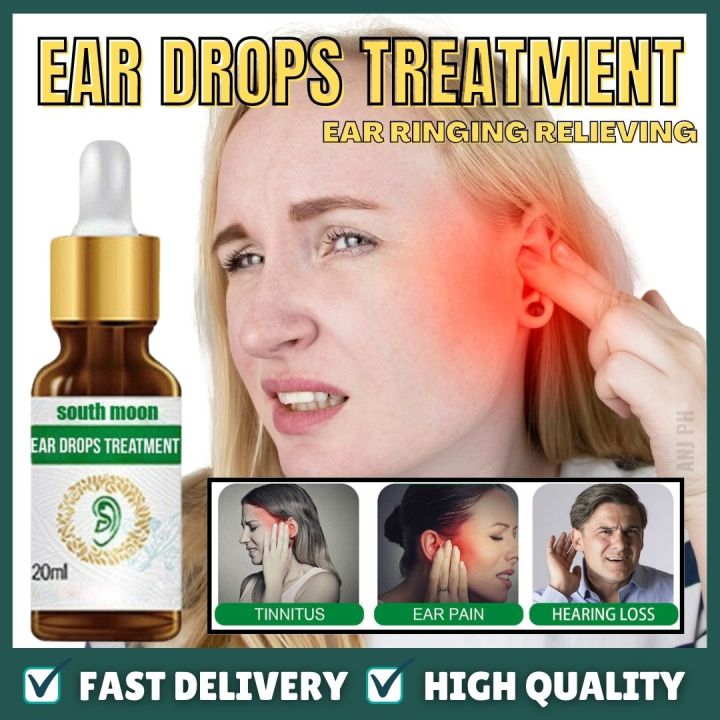 SUPER TRENDING Ear Drops Treatment South Moon Reduce Ear Noise ...