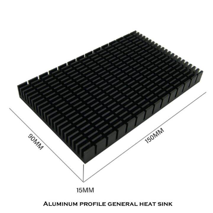 หม้อน้ำไฟฟ้าอลูมิเนียม150-90-15มม-แผ่นรองหลัง-gpu-vram-สำหรับการ์ดกราฟิก-rtx-3080-3090-บล็อกระบายความร้อนด้านหลัง-vga
