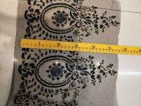 Glued glitter sequins lace trim JRB-7406 mesh african indian lace fabric for wedding evening dress