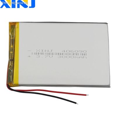 3.7V 3000mAh 11.1Wh 406090 Polymer Li Lithium Lipo Rechargeable Battery For GPS E-Book PAD MID Phone Portable DVD LED Tablet PC [ Hot sell ] vwne19