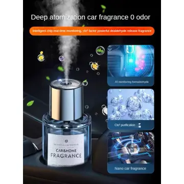 Car Electric Air Diffuser Aroma Auto Humidifier Aromatherapy Freshener  Perfume