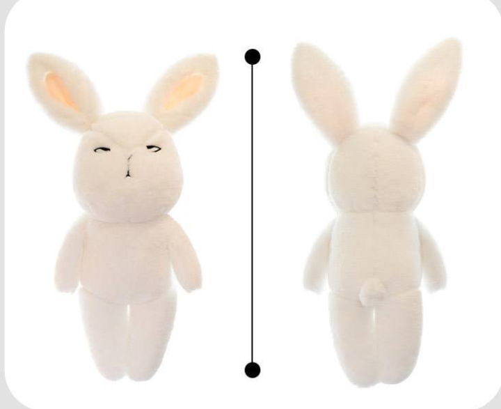 ตุ๊กตากระต่าย-rabbit-ตุ๊กตา-กระต่ายเนเน่จัง-กระต่ายในชินจัง60-120cmพร้อมส่งจากไทย