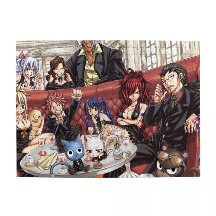 fairy-tail-family-wooden-jigsaw-puzzle-500-pieces-educational-toy-painting-art-decor-decompression-toys-500pcs