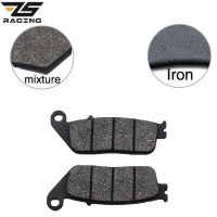 ZS Racing Set of Motorcycle Parts Front Brake Pads Discs For Honda RS125 RS250 CB 300 CBR300 CB 600 CBF 600 CBF1000 Tiger 800