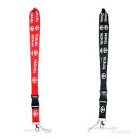 Toyota Lanyard +ห่วงเล็ก สายคล้องคอ คล้องบัตร Toyota สายหนา 2.5 ซม. สกรีนคมชัดไม่ลอก