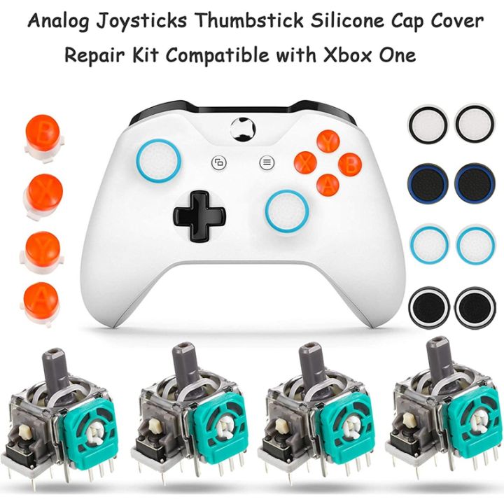 replacement-game-controller-kit-thumbsticks-grips-cap-joystick-bumpers-abxy-buttons-for-xbox-one-s-controller-1708