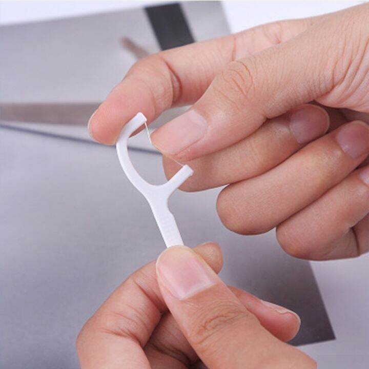 Dental Floss & Toothpick Set Flosser Teeth /Thread Dental Floss with