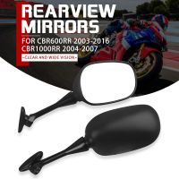 กระจกมองหลังมองหลังรถมอเตอร์ไซค์แบบ CBR600RR กระจกสำหรับ Honda 600 RR 2003-2012 2013 2014 2015 2016 2004-2007