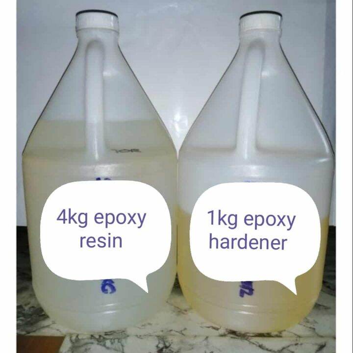 Epoxy Resin Gallon Part A and 2 liter Part B (21 Ratio) Lazada PH