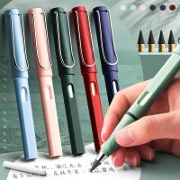 8ชิ้นเซ็ตดินสอไม่จำกัดการเขียนไม่มีหมึกปากกาดินสอเขียนศิลปะร่างเครื่องเขียน Kawaii ปากกาอุปกรณ์การเรียน