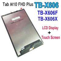 ของแท้สำหรับแท็บ Lenovo M10 FHD Plus TB-X606X TB-X606F TB-X606จอแสดงผล LCD + ชิ้นส่วนกระจกตัวข้อมูลดิจิตัลหน้าจอสัมผัส