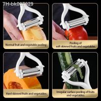 ❁  Stainless Steel Multifunctional Paring Knife Home Vegetable Melons And Fruits Grater Kitchen Triple Potato Peeler Kitchen Tool